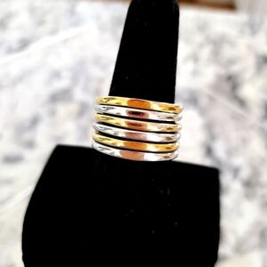 𝅺ls Gold Silver Tone Ring